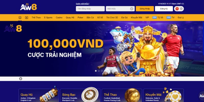 Khuyến Mãi VIP Chuyển Nhà Tại AW8: Đặc Quyền Dành Cho Các Game Thủ